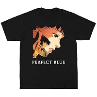 Amazon | 日本アニメ ガール パーフェクトブルー Tシャツ | Tシャツ